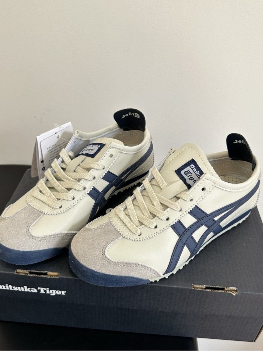 Onitsuka Tiger MEXICO 66 – Women’s Cream/Navy